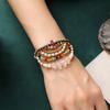 Handwoven Craftsmanship Ethnic Style Woven Bracelet Bell Retro Hand Rope  Girls