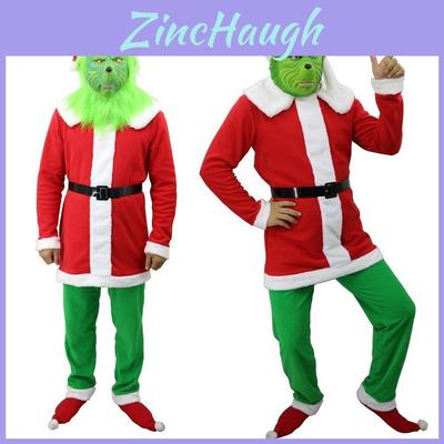 Costume d'adulte festif Comment le Grinch a volé Noël pour le plaisir du cosplay de vacances