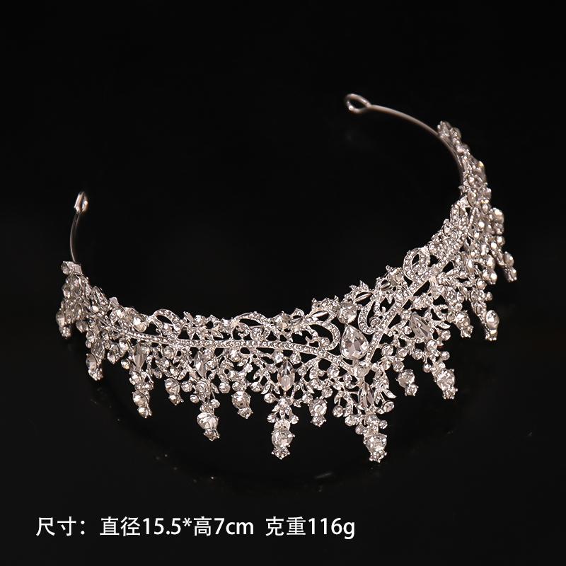 Серебряный роскошный аксессуар для волос — фото 4