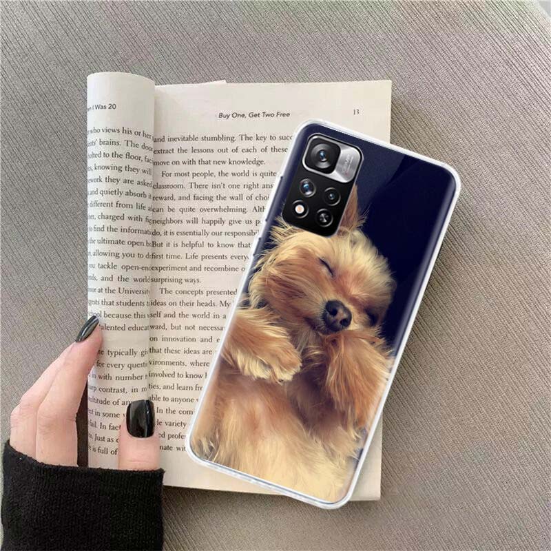 Yorkshire terrier dog Phone Case For Xiaomi Poco X4 F4 GT X3 NFC X5 X6 X7 Pro 5G M5 M5S M3 F5 Mi F6 F3 F2 F1 Cover Coque Fundas