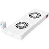 Module De Ventilateur 19 - Equip - 2 Ventilateurs - RAL7035 - Montage En Rack - 4 Voies