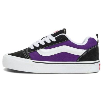 Knu-Skool Black Purple Unisex Sneakers VN0009QCB5P