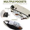 TINYAT Waist Security Hidden Waist Perfect for Overseas Travel and Running Pouch, Pouch, Anti-Pickpocket, Pouch, Bag, Slim, Water-Repellent,