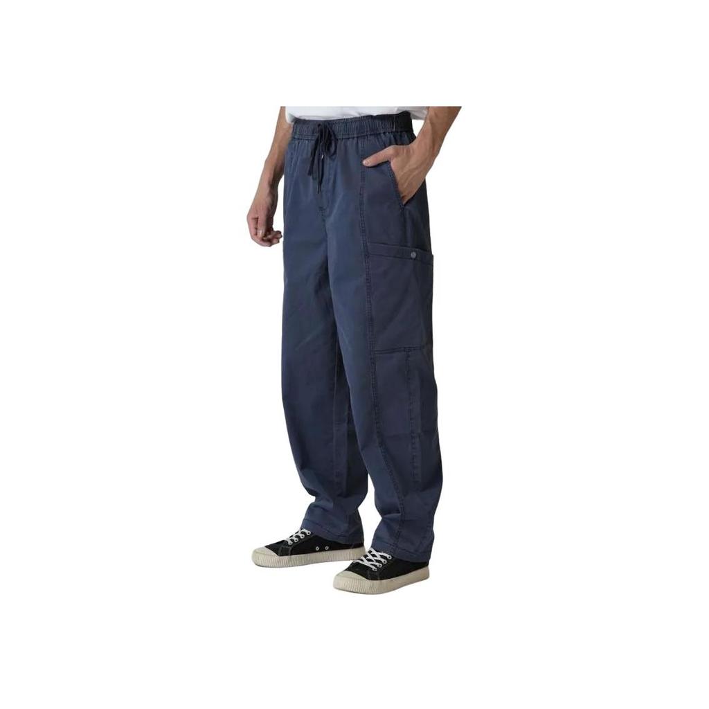 Vans Soft Texture Breathable Work Casual Pants Men pants Gray Blue VN000NF3JDU