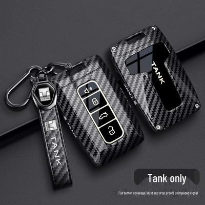 Tank Key Case for Tank 300/500hi4-z, Carbon Fiber Shell for 400/700hi4-t, New Energy 26 Models