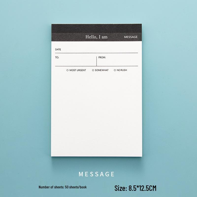 Tearable Sticky Notes – Student Daily Planner & Time Management Schedule