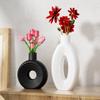 Oval Stripe Silicone Vase Mold Non Toxic Epoxy Resin Mold Reusable Mold Soap Mold  Craft Workshops