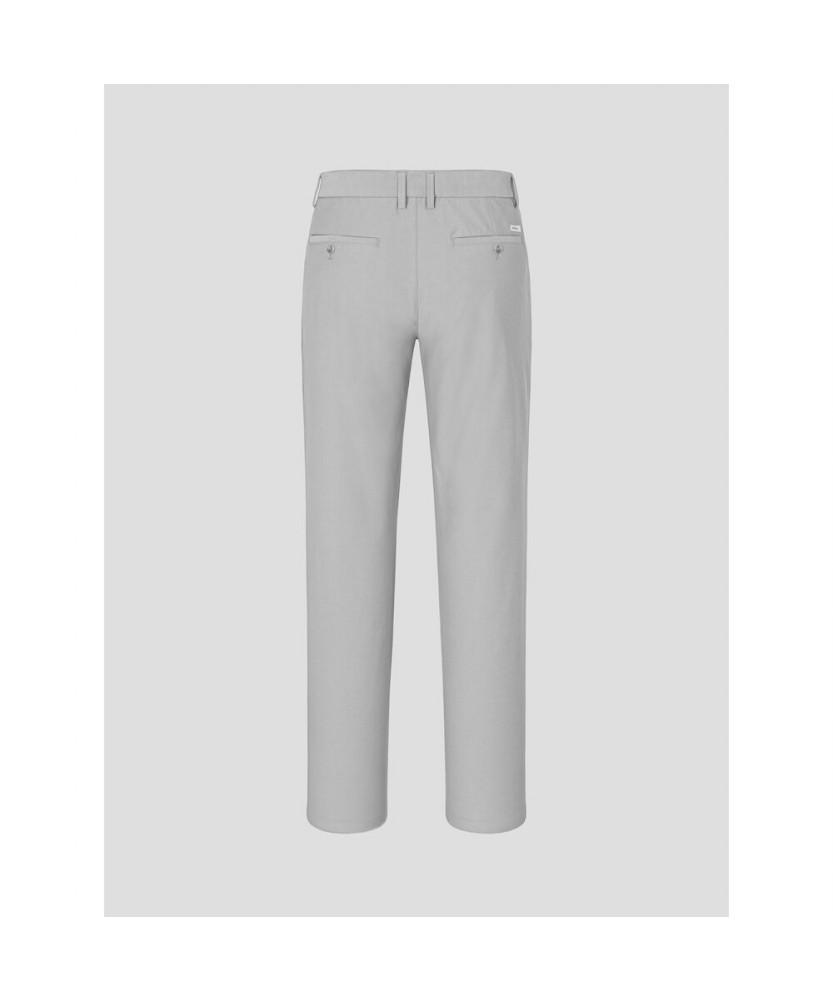 Binpolmen Cotton Blend Stretch Standard Fit Pants Light Gray