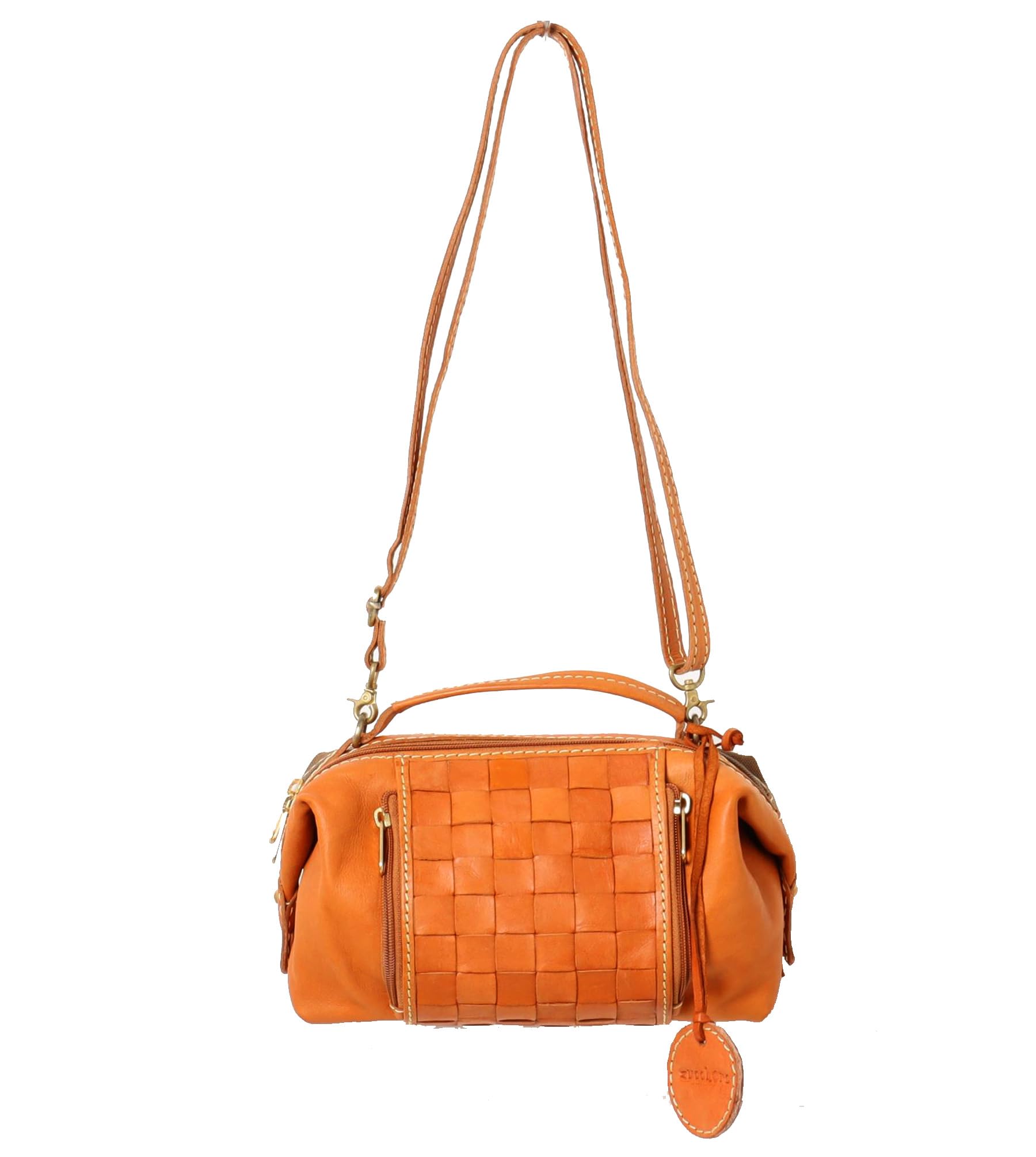 ZUCCHERO Women s Small Genuine Leather Lightweight Crossbody Bag, 2-Way, 49877