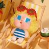 POP MART CRYBABY Vacation Mode On Series Plush Pendant [1 Piece] Pop Mart Gacha Gacha Blind Box Figure Plastic Model Premium Toy Soft Vinyl Original C