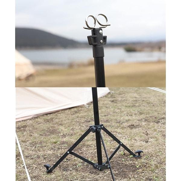 SMore S More Aluminiowy stojak na latarnię Alumi Lantern Stand Smoft002lSta Czarny [akcesoria do latarenek zewnętrznych]