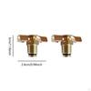 2Pcs Drain Valve for Air Compressor Tank Replacement Easy to Install Household