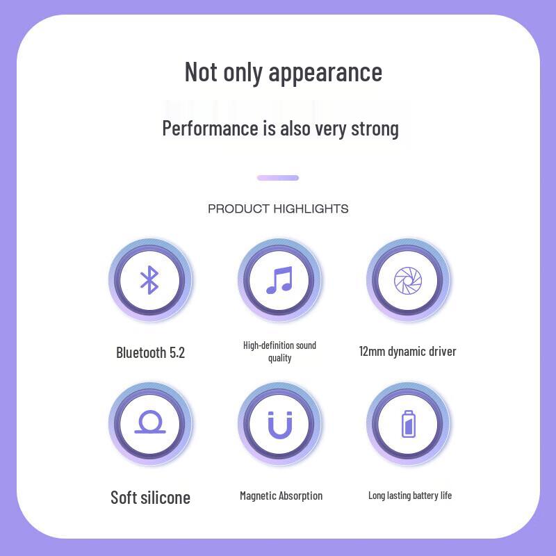 Newsmy C50 Magnetic Neckband Bluetooth Sport Earphones