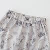 Girls Chinese Summer Outfit Ink Painting Print Two Piece Set Baby Fashionable National Trend Clothing