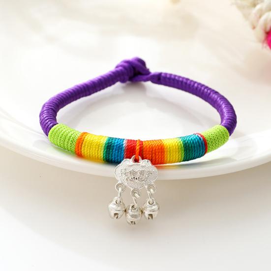 Pet Collar Vibrant Color Wear Resistant Polyester Pet Weave Longevity Lock Necklace Dog Collar Pet Supplies
