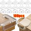 Baby Safety Silicone Kids Proofing Edge Protector Soft Transparent Children Anti Collision Table Corner Edge Protection Cover