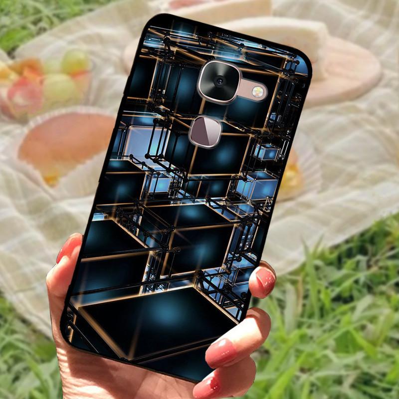 Pro Letv Leeco Le S3 X522 Pouzdro Kryt Silikonové Měkké Mramorové Černé Nárazník pro Letv Leeco Le 2 Pro X527 le2 Ochranné Funda Coque