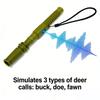 Outdoor Jagd Hirschruf Einstellbare Tonkontrolle Hirschruf Pfeifgeräusche Jägerköder Tragbare Jägerköder Ausrüstung