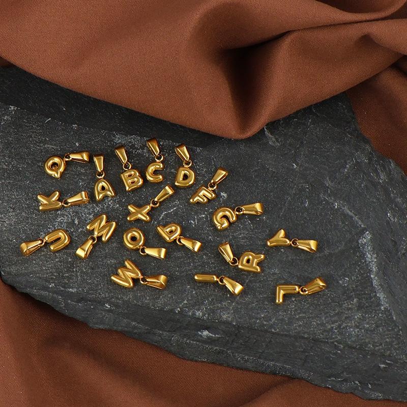  3Pcs Mini Bubble 26-letter English Letter Pendant Suitable for Necklace Making DIY Jewelry Gift Making Waterproof Jewelry