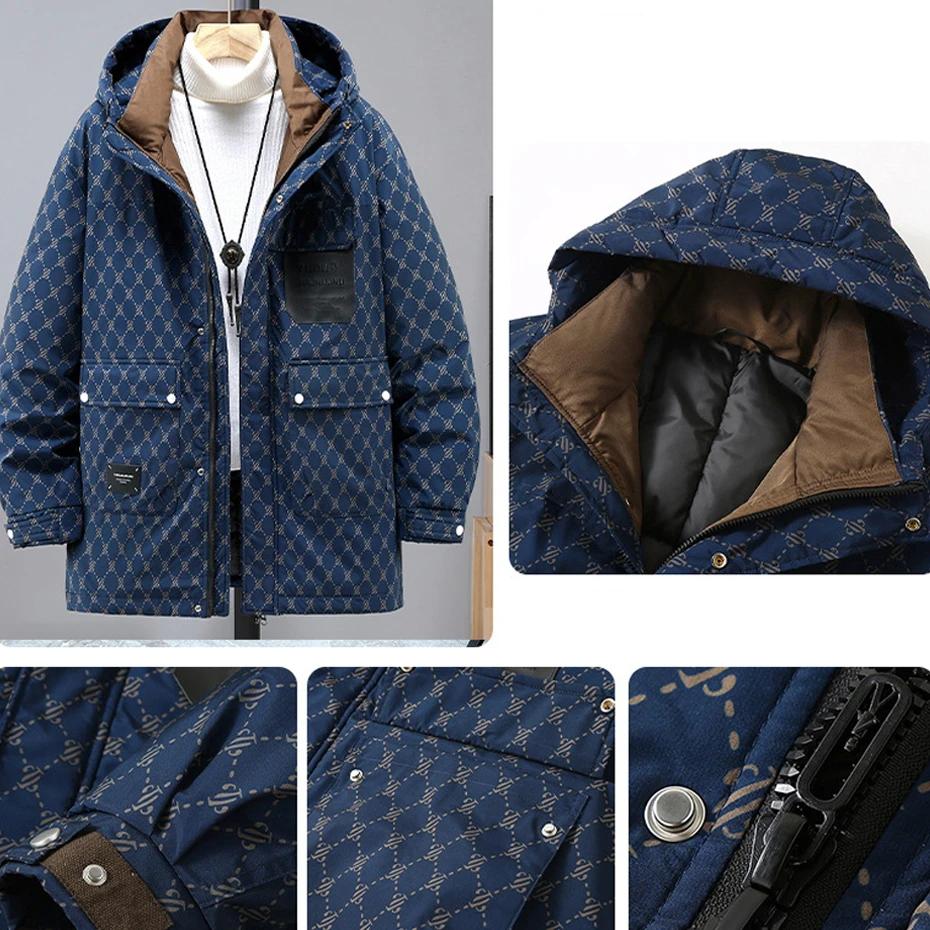 Zimní nepromokavé parky Pánské tlusté bundy Kabát 10XL 11XL Nadměrná velikost Móda Běžné Cargo Parky Pánské Zimní kabát Velká velikost 11XL