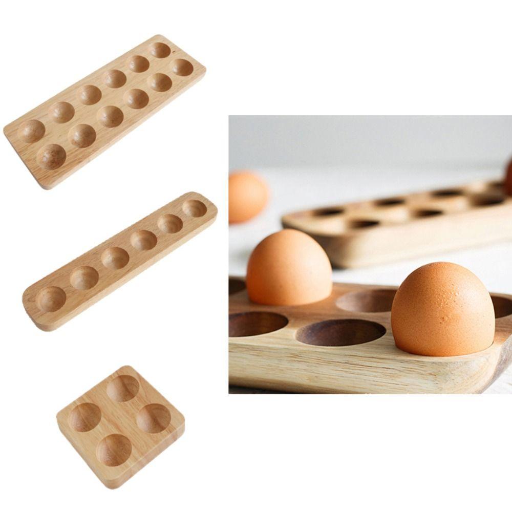Multi-Compartment Egg Tray Japanese-style Egg Plate Egg Display Tray Egg Storage Rack  Tabletop