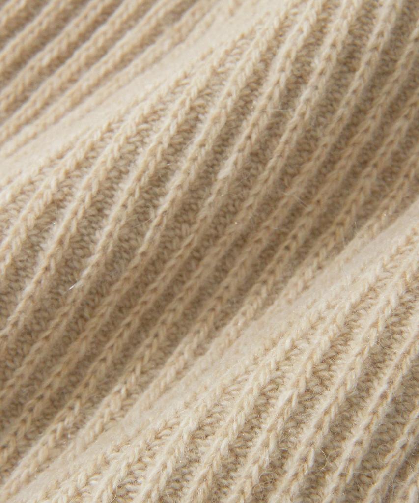 DIAMOND LAYLA Baby Alpaca&Ramswool Comfort String Beanie B1 Nude Beige