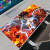 Dragon Ball Son Goku Mauspad PU-Leder Anime-Merchandise Japanischer Anime Große Größe Schreibtischunterlage Genähte Kante