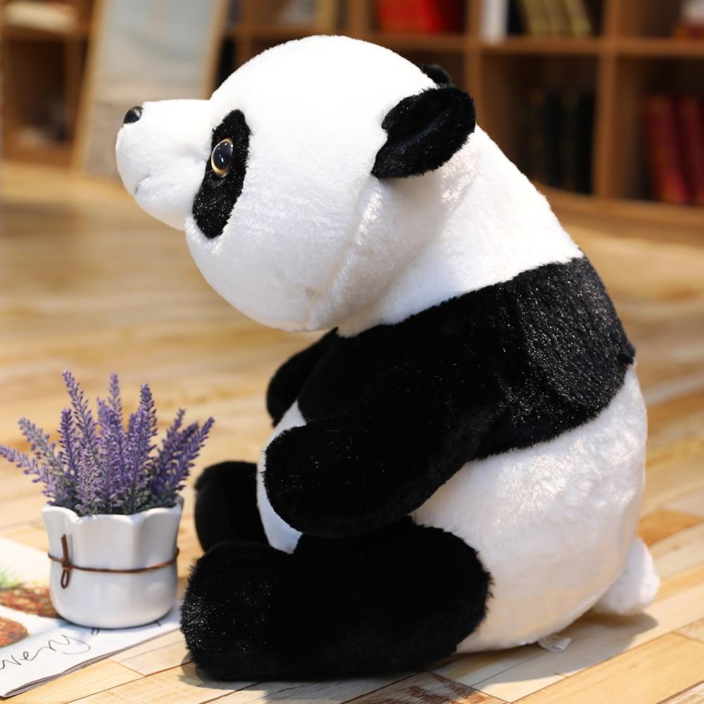 Cute Baby Panda Plush Toys Stuffed Animal Doll Cartoon Soft Pillow Cushion Kawaii Dolls Girls Lover Birthday Gifts