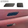 2 buc. Fibră de carbon culoare inoxidabil cutie de mănuși pentru mâner de acoperire pentru Toyota Hilux Revo Rocco 2015 2016 2017 2018