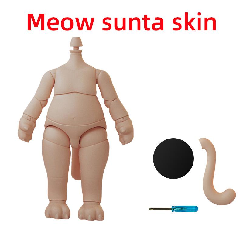 YmY big pear Doll body small 1/6 size S-hook for BJD ob joint Doll Movable body Big Head doll accessories
