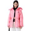 Jinyujie Women's Short Hooded Ultralight Down Jacket Y23602205