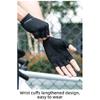 ROCKBROS Half Finger Gloves SBR Palm Pads Breathable Anti-shock Cycling Gloves High Elasticity Fitness Bicycle Fingerless Gloves