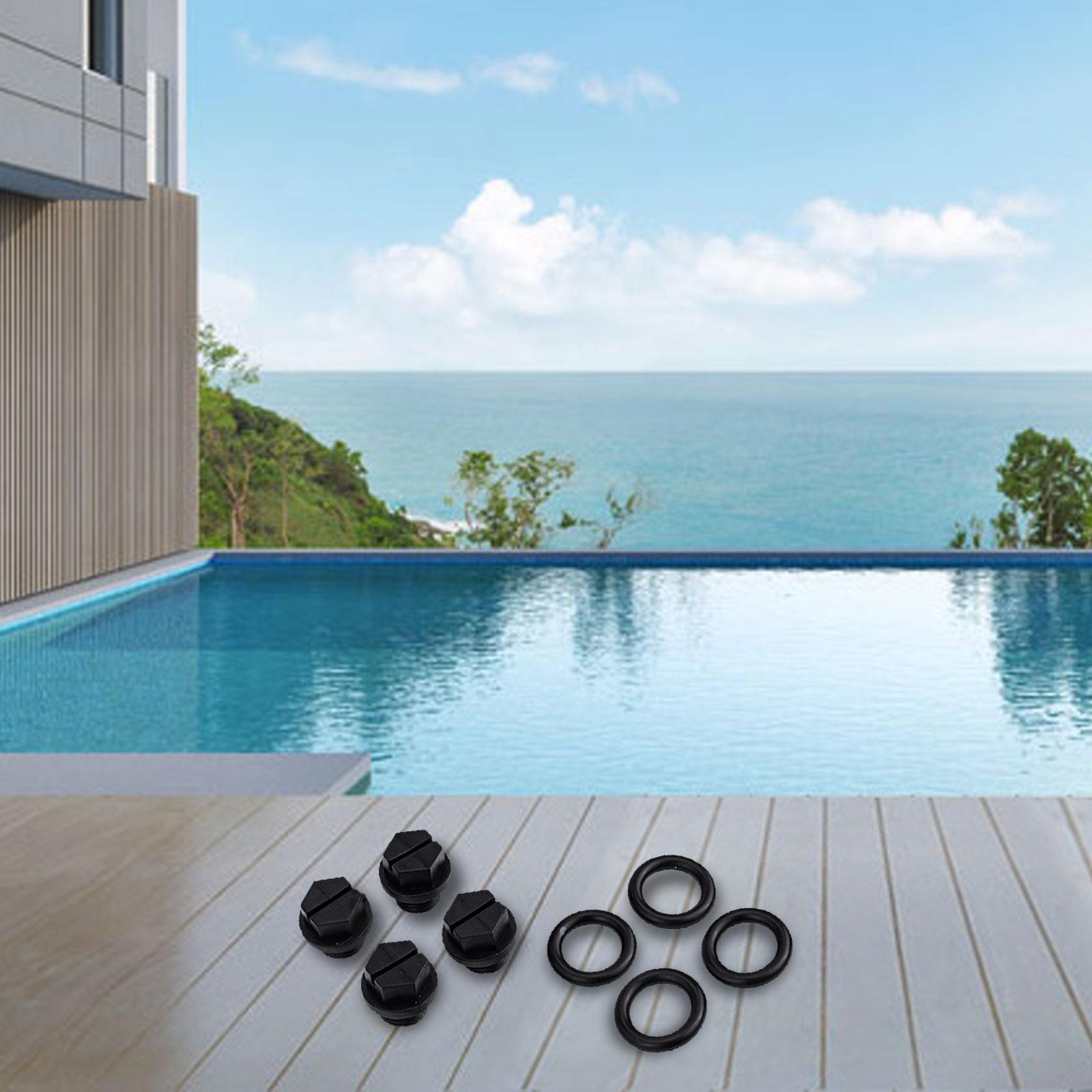 

SPX1700FG Drain Kit 4 Pack with Gasket for Hayward SP1800X SP1750 SP1775 Pool Pump Basket Bathtub and Spa Install China Mainland