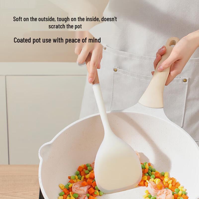 Chuida Huang Creme Spatel- und Löffelset