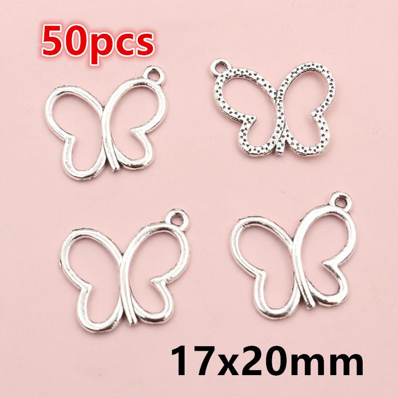 2-50 stuks Libelle Vlinder Bedeltjes Hanger Legering Metaal DIY Sieraden Maken Accessoires Onderdelen voor Kettingen Sleutelhangers Oorbellen