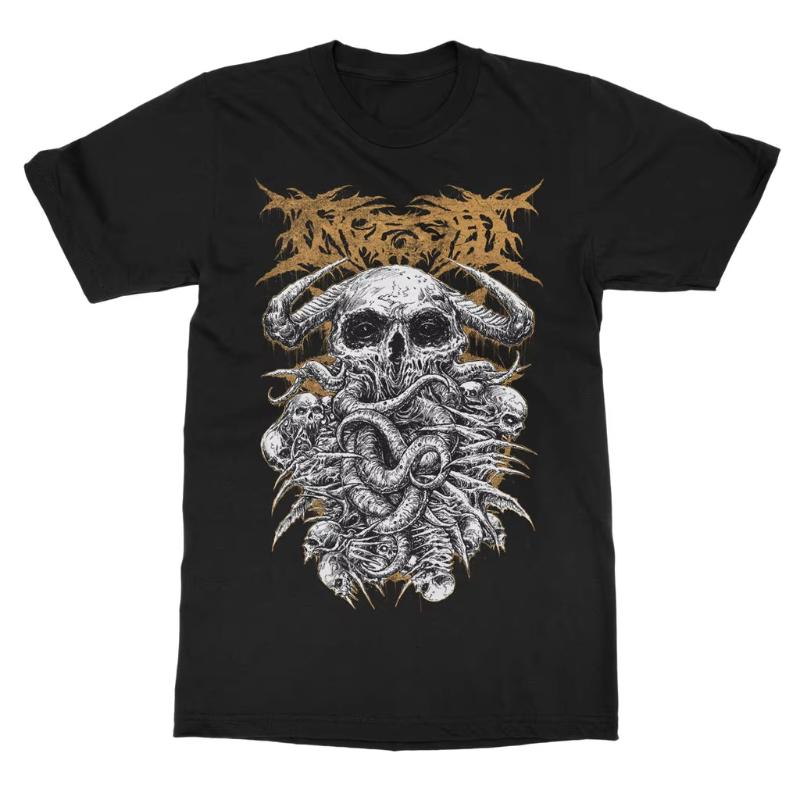 Summer Short Sleeved Fashion Brand Tshirt Luxurious Casual Retro Top Y2k Ingested Band Pattern Cotton Tshirt Unisex