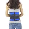 Neoprene Double Pull Posture Support Brace Lumbar Lower Back Support Brace Exercise Belt By Aofit (XXL(40-44 Inches) or (102-112 Cm), Black&Blue)