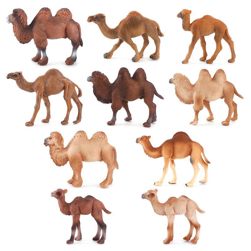 Desert Wildlife Double-Humped Camel Ornament Set