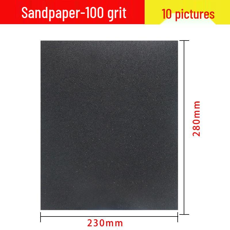 נייר שיוף רטוב עדין במיוחד להברקה וליטוש ירקן, עץ, קירות ורכב, דרגות 240-2000