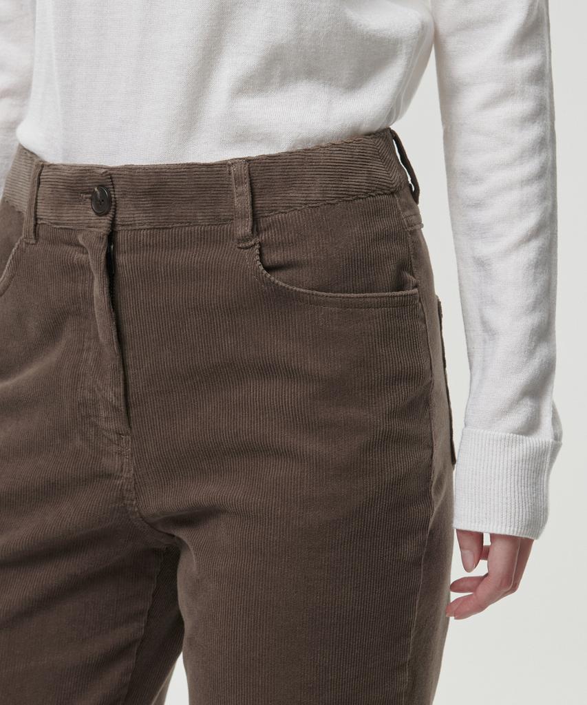 MUSINSA STANDARD WOMAN Women'S Straight Corduroy Pants [Khaki Brown]
