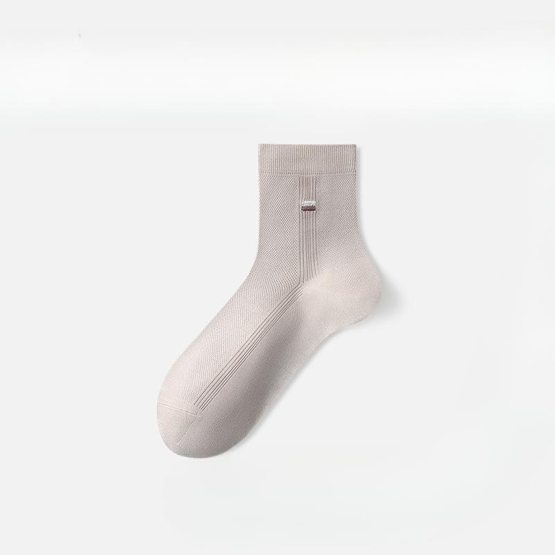 Herren Sommer Dünne Freizeit Mesh Atmungsaktiv Schweißabsorbierend Antibakterielle Socken