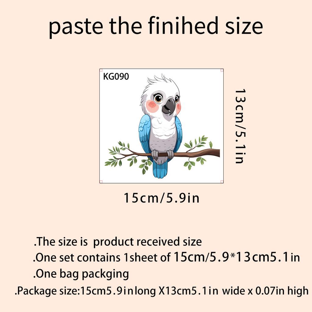 Branch Bird Self Adhesive Switch Wall Sticker for Bedroom Study Living Room Home Decor