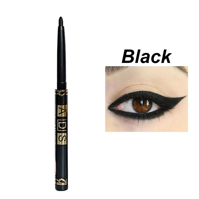 

Long-Lasting Waterproof Black Brown Eyeliner Pencil Smudge-Proof Sweat-Resistant Smooth High Pigmented for Bold Eye Makeup
