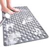 Non-slip Suction Cup Bath Mat for Shower Room - Drainage Foot Pad