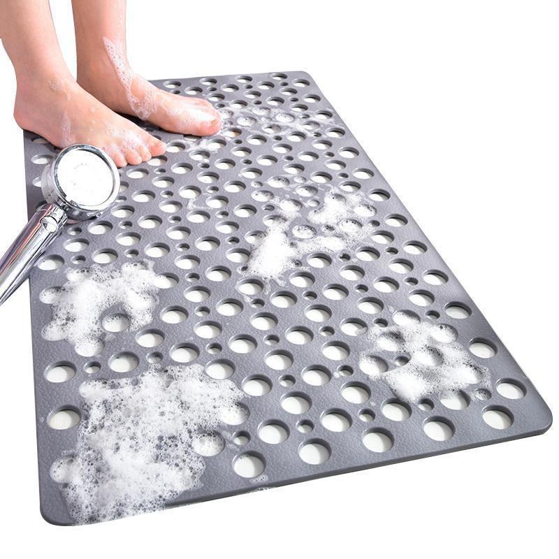Non-slip Suction Cup Bath Mat for Shower Room - Drainage Foot Pad