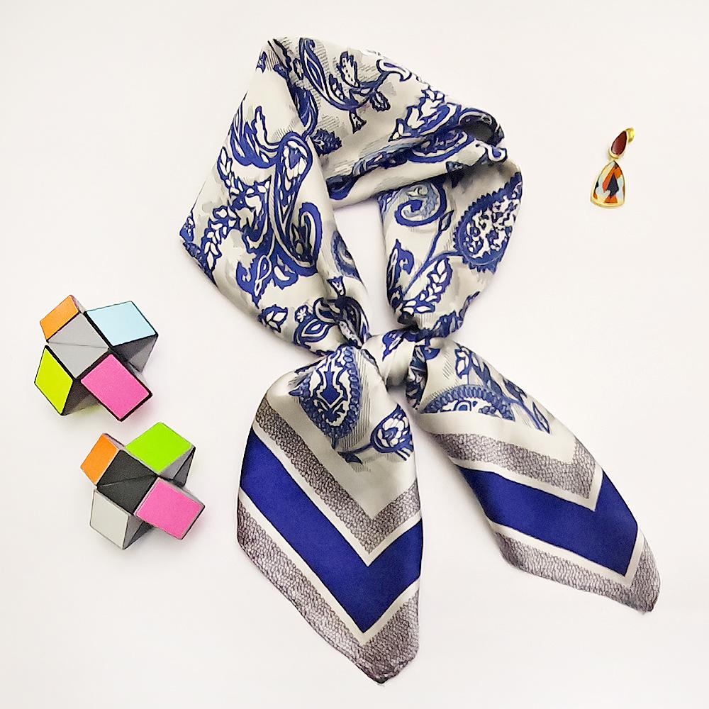 Satin Silk Scarf 70cm: Versatile High-End Women s Accessory for Spring/Summer
