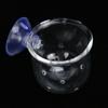 Small   Glass Plant Feeding Cup Fish Red Worm Feeder Cups for Aquarium(S)