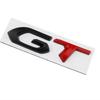 3D Metal Logo GT Emblem Letters Car Rear Trunk Badge For Car 208 2008 205 508 5008 207 408 308 3008 GT Sticker Accessories