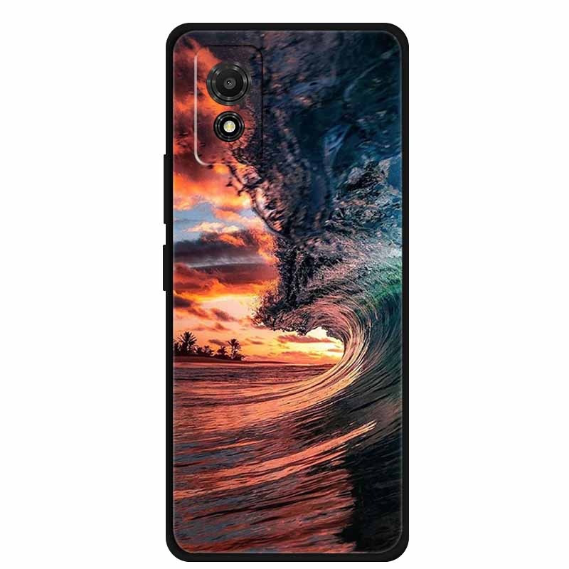 Für TCL 501 Hülle Luxus Mode Weiches TPU Schutz Silikon Handyhülle für TCL 501 T433D Rückseitenabdeckungen TCL501 etui Fundas 6.0"