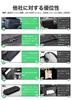 HUDIY Car Tissue Case for the New Sienta Large Customizable Tissue Leather Easy Car Sun Visor Storage (Hoody) (10 Series), Capacity, Holder/Storage